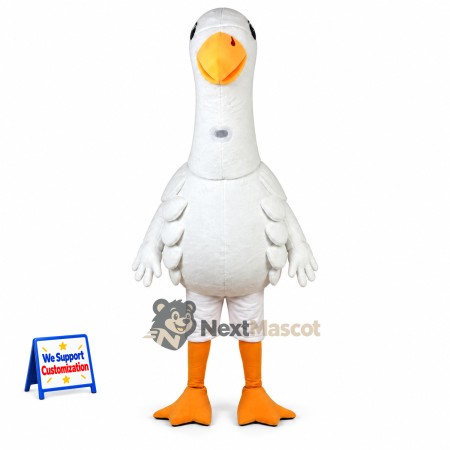 Goose Mascot Costume - White for Parades Goose Mascot Costume - White for Parades