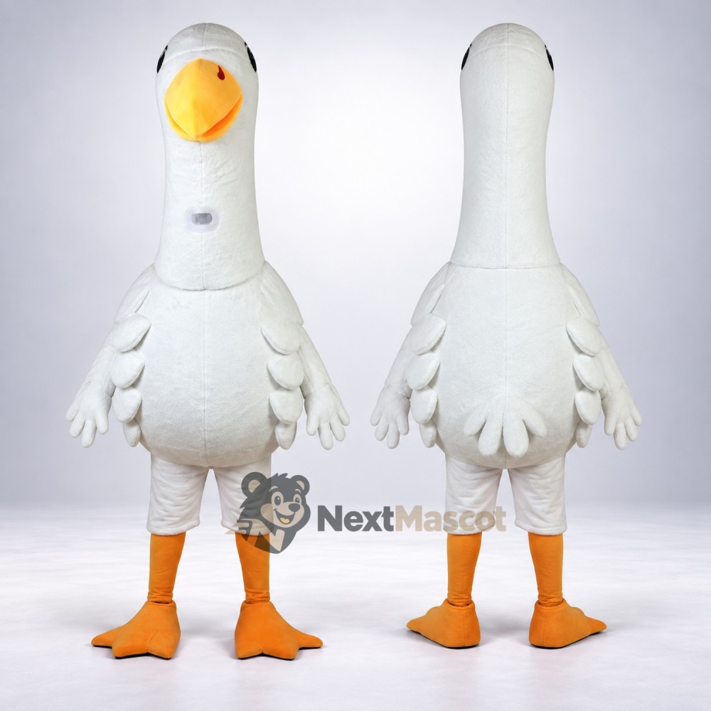 Goose Mascot Costume - White for Parades Goose Mascot Costume - White for Parades
