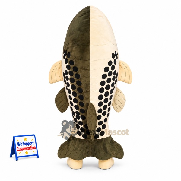 Fish Mascot Costume - Brown Fish Mascot Costume - Brown