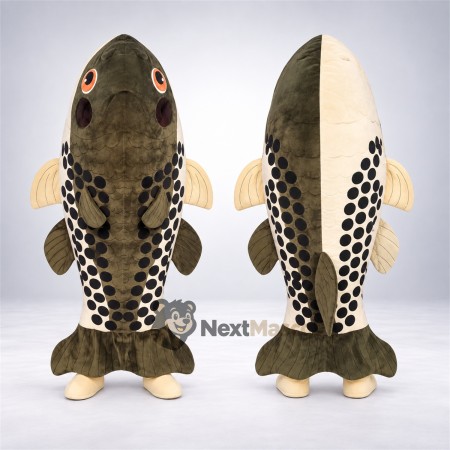 Fish Mascot Costume - Brown Fish Mascot Costume - Brown