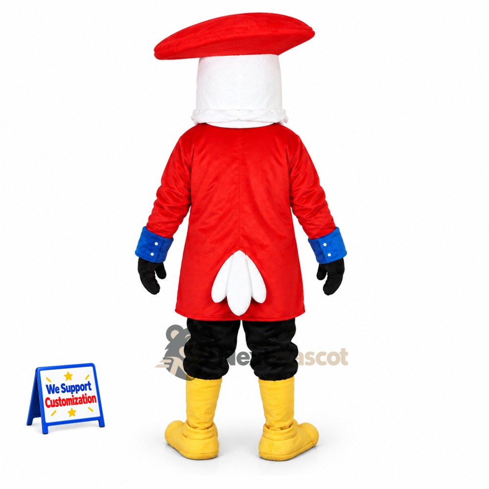 Eagle Mascot Costume - Red Coat Eagle Mascot Costume - Red Coat