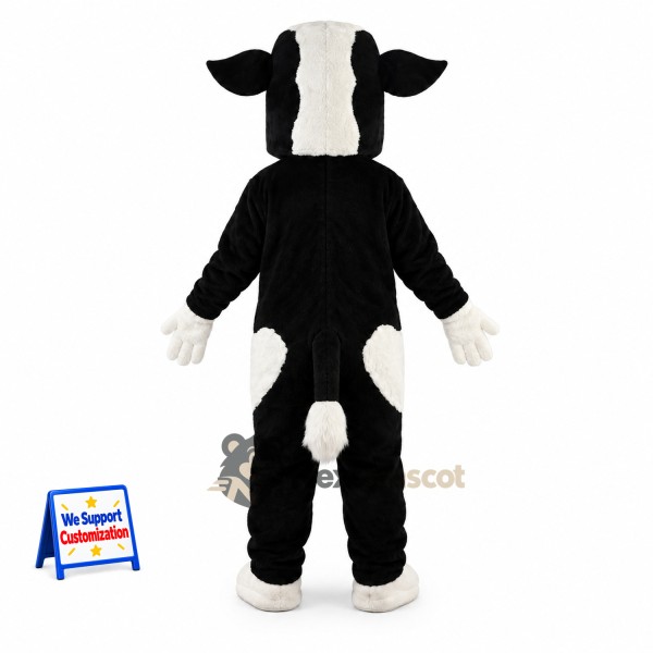 Cow Mascot Costume - Black and White for Parades Cow Mascot Costume - Black and White for Parades