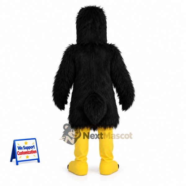 Bird Mascot Costume - Black for Community Events Bird Mascot Costume - Black for Community Events