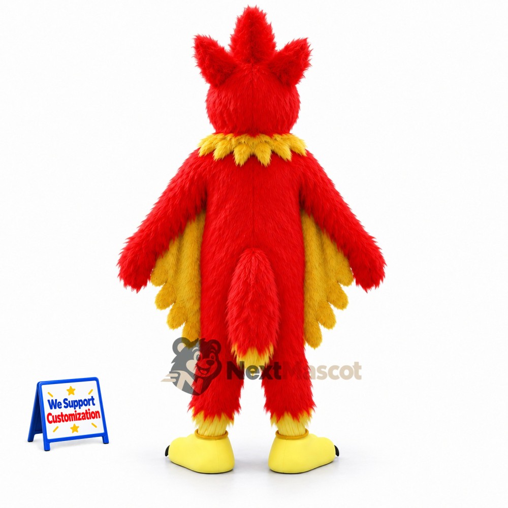 Rooster Mascot Costume - Red for Community Events Rooster Mascot Costume - Red for Community Events