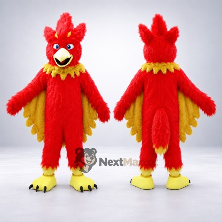 Rooster Mascot Costume - Red for Community Events Rooster Mascot Costume - Red for Community Events