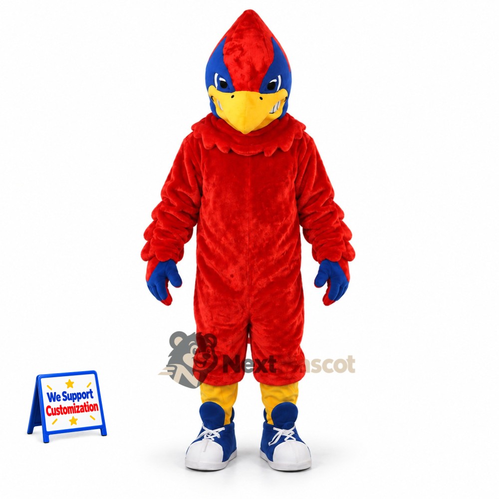Cardinal Mascot Costume - Red for Community Events Cardinal Mascot Costume - Red for Community Events