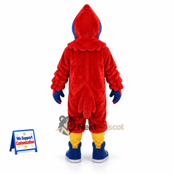 Cardinal Mascot Costume - Red for Community Events Cardinal Mascot Costume - Red for Community Events