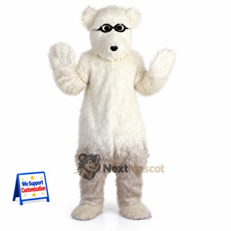 Yeti Mascot Costume - White for Parades