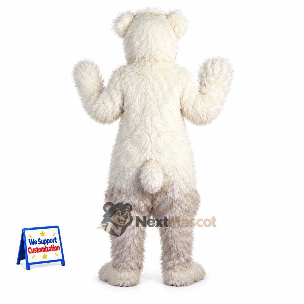 Yeti Mascot Costume - White for Parades