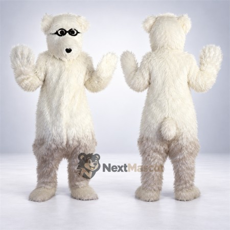 Yeti Mascot Costume - White for Parades