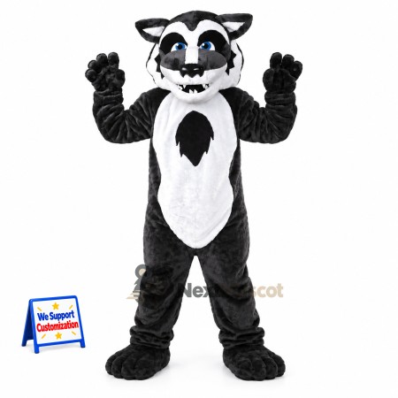 Raccoon Mascot Costume - Black and White Raccoon Mascot Costume - Black and White