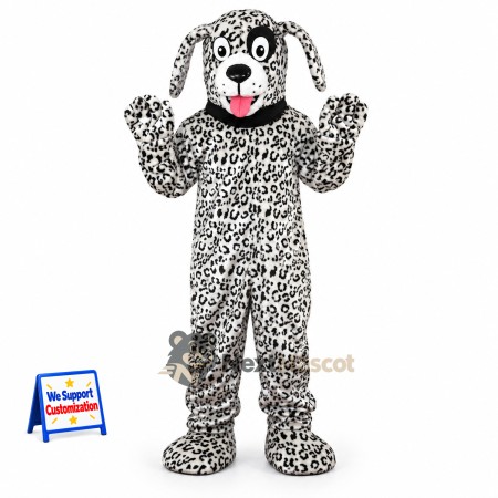 Dalmatian Mascot Costume Dalmatian Mascot Costume
