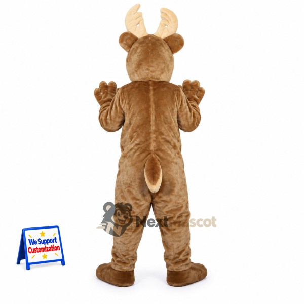 Deer Mascot Costume - Brown for Community Events Deer Mascot Costume - Brown for Community Events
