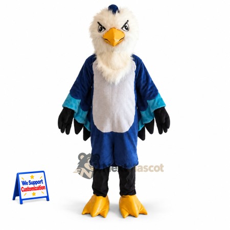 Eagle Mascot Costume - Blue for Community Events Eagle Mascot Costume - Blue for Community Events