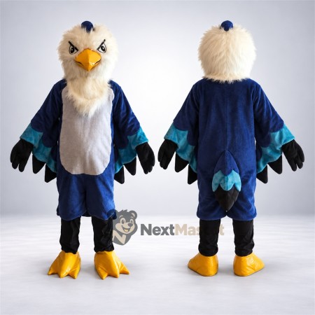 Eagle Mascot Costume - Blue for Community Events Eagle Mascot Costume - Blue for Community Events