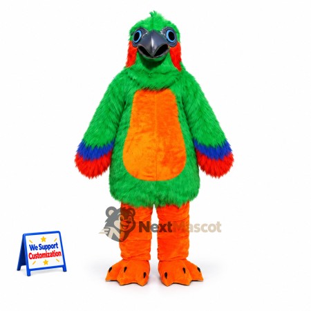 Parrot Mascot Costume - Green Parrot Mascot Costume - Green
