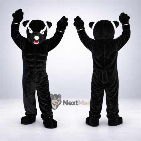 Badger Mascot Costume - Black Badger Mascot Costume - Black