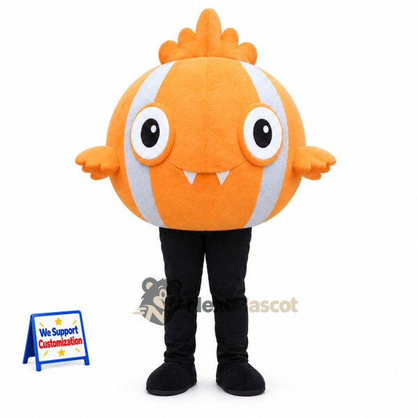 Clownfish Mascot Costume - Orange