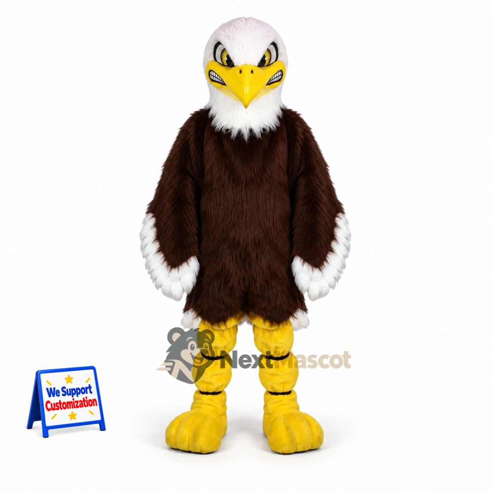 Bald Eagle Mascot Costume for Promotions Bald Eagle Mascot Costume for Promotions