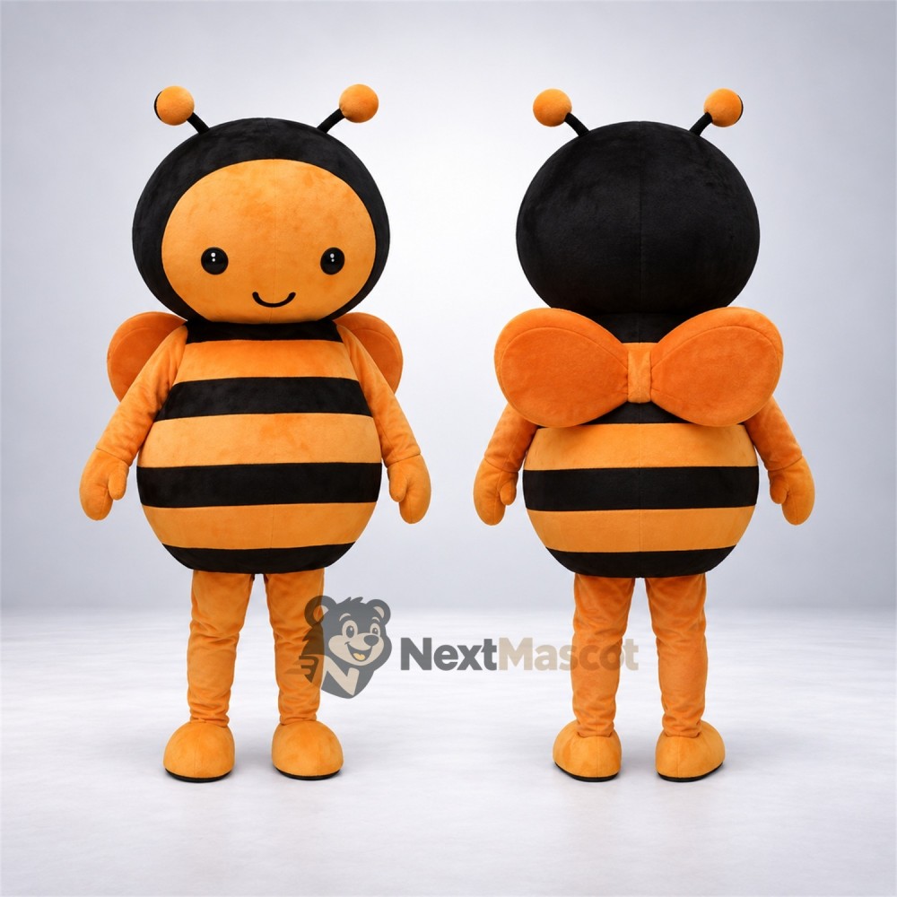 Bee Mascot Costume - Orange Bee Mascot Costume - Orange
