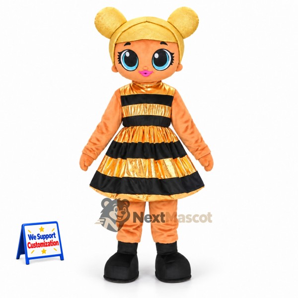 Bee Girl Mascot Costume
