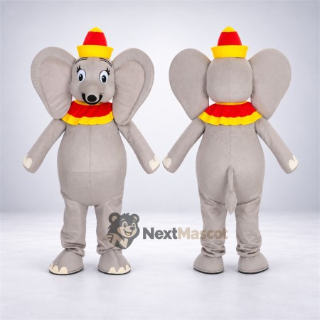 Elephant Mascot Costume - Circus Style for Parades Elephant Mascot Costume - Circus Style for Parades