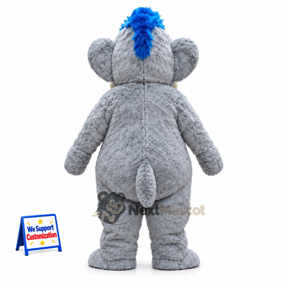 Elephant Mascot Costume - Gray for Community Events Elephant Mascot Costume - Gray for Community Events