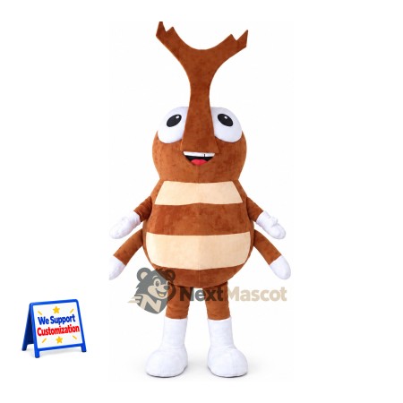 Beetle Mascot Costume - Brown Beetle Mascot Costume - Brown