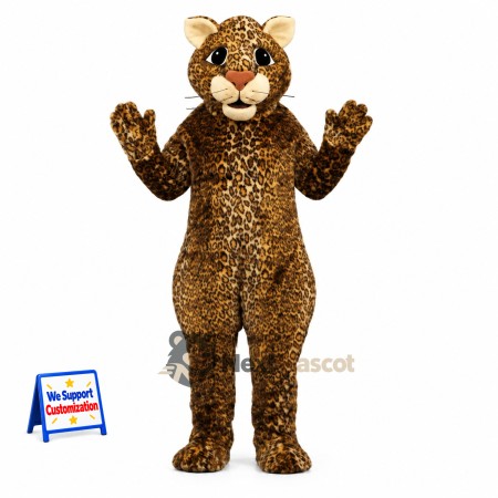 Leopard Mascot Costume - Spotted for School Events Leopard Mascot Costume - Spotted for School Events