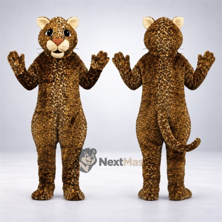 Leopard Mascot Costume - Spotted for School Events Leopard Mascot Costume - Spotted for School Events
