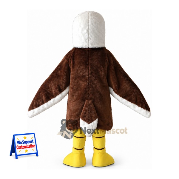 Eagle Mascot Costume - Brown for Festivals Eagle Mascot Costume - Brown for Festivals
