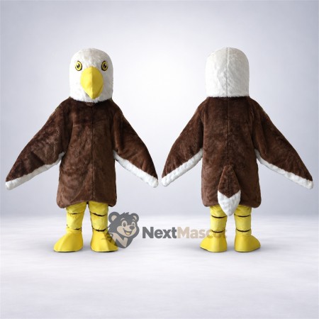 Eagle Mascot Costume - Brown for Festivals Eagle Mascot Costume - Brown for Festivals