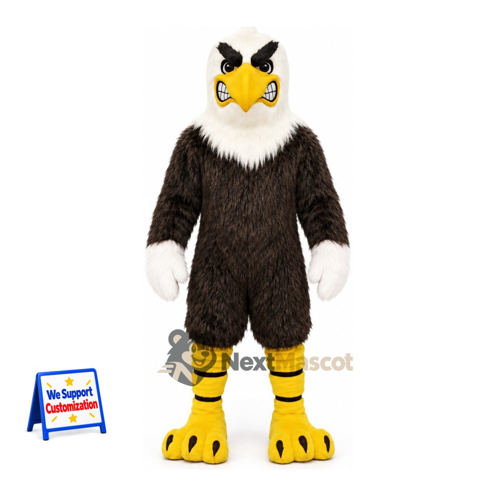 Bald Eagle Mascot Costume for Grand Openings Bald Eagle Mascot Costume for Grand Openings