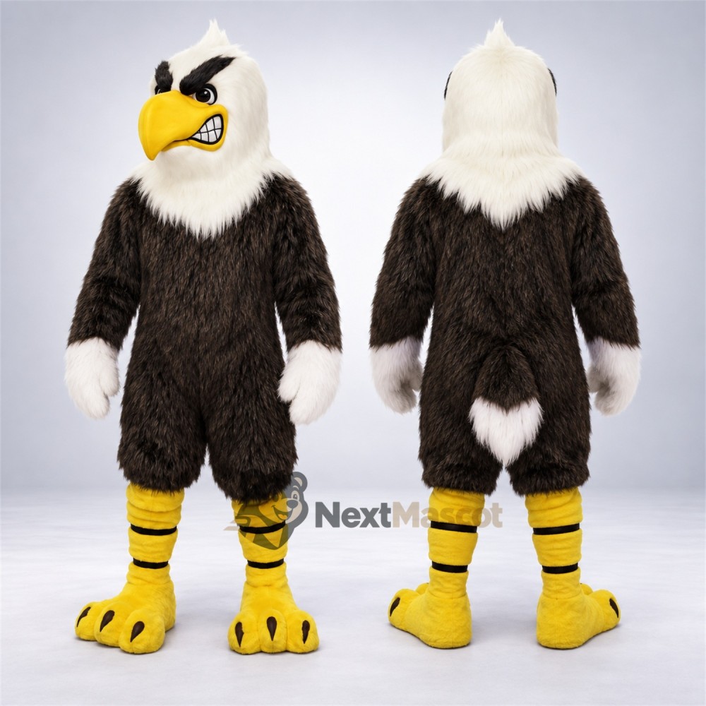Bald Eagle Mascot Costume for Grand Openings Bald Eagle Mascot Costume for Grand Openings