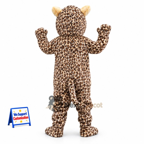Leopard Mascot Costume - Spotted for Community Events