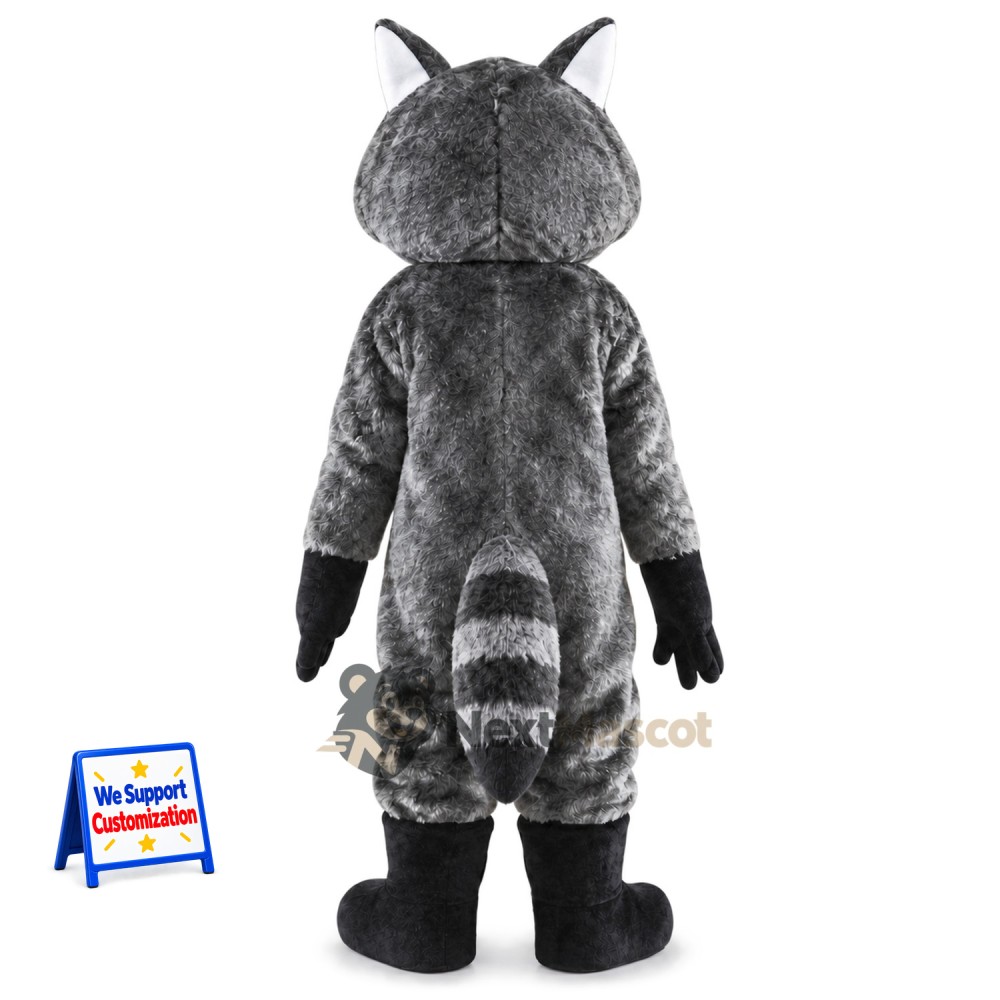 Raccoon Mascot Costume - Gray for Sports Days Raccoon Mascot Costume - Gray for Sports Days
