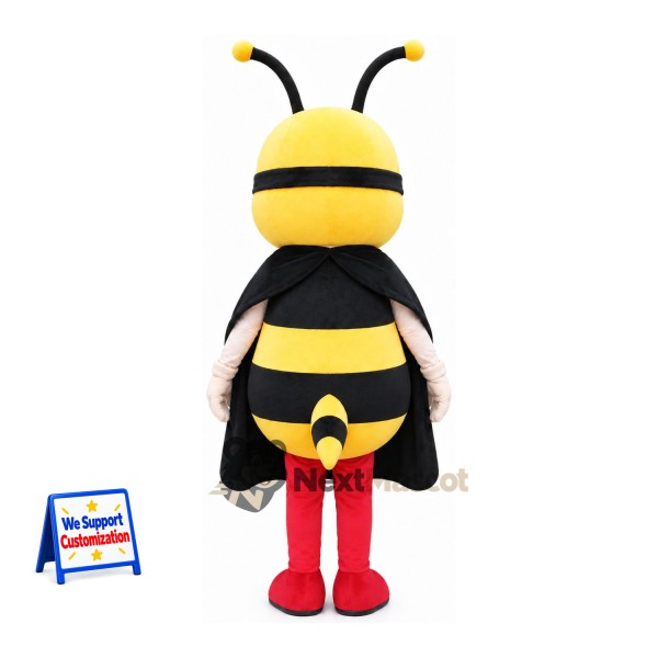 Bee Mascot Costume - Red Boots