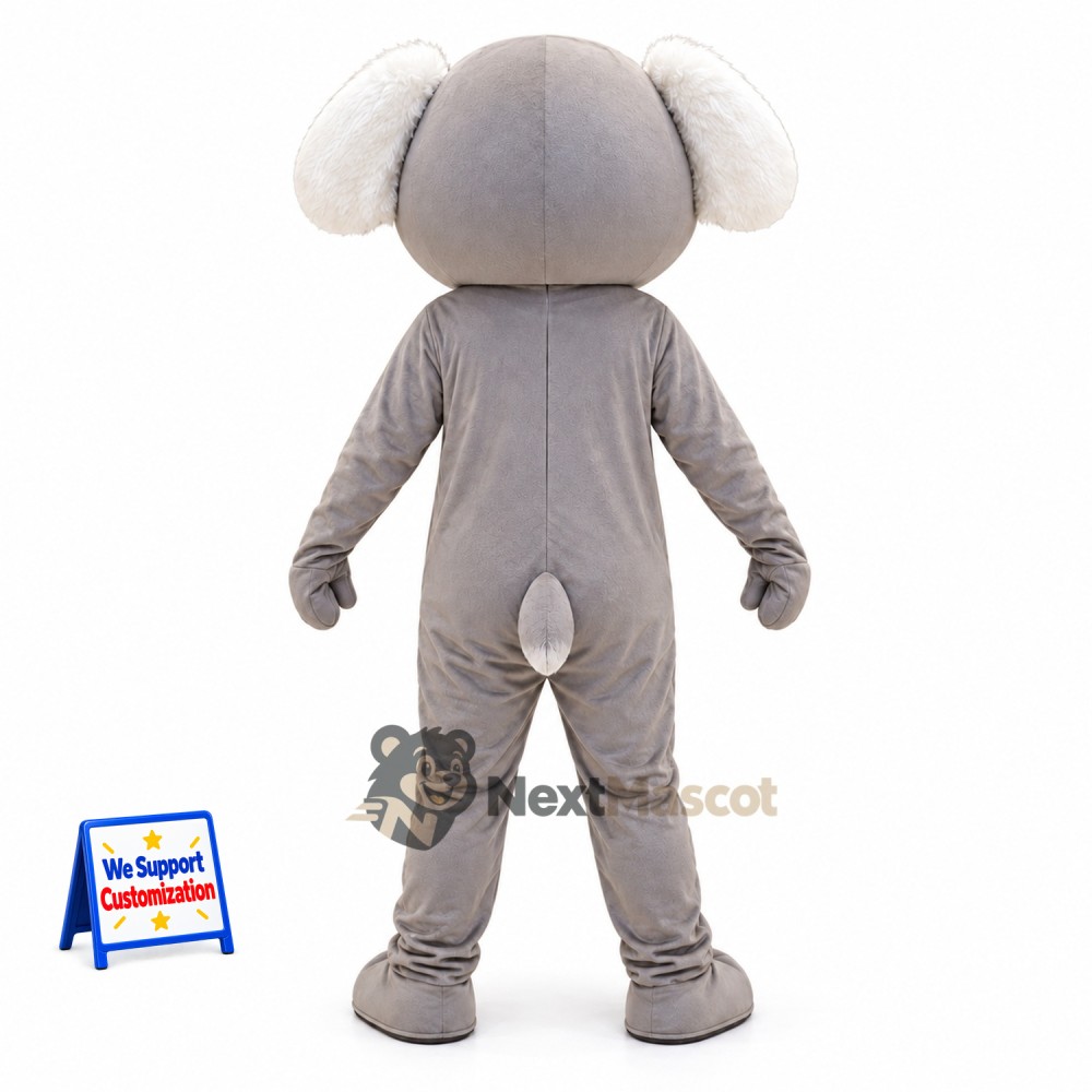 Koala Mascot Costume - Gray for Parades Koala Mascot Costume - Gray for Parades