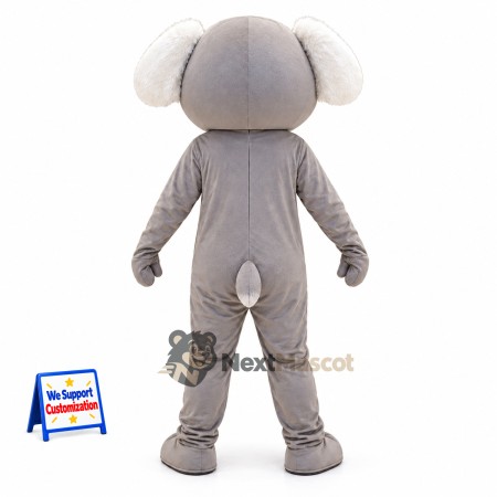 Koala Mascot Costume - Gray for Parades Koala Mascot Costume - Gray for Parades
