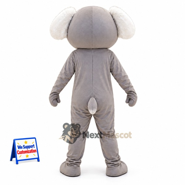 Koala Mascot Costume - Gray for Parades Koala Mascot Costume - Gray for Parades