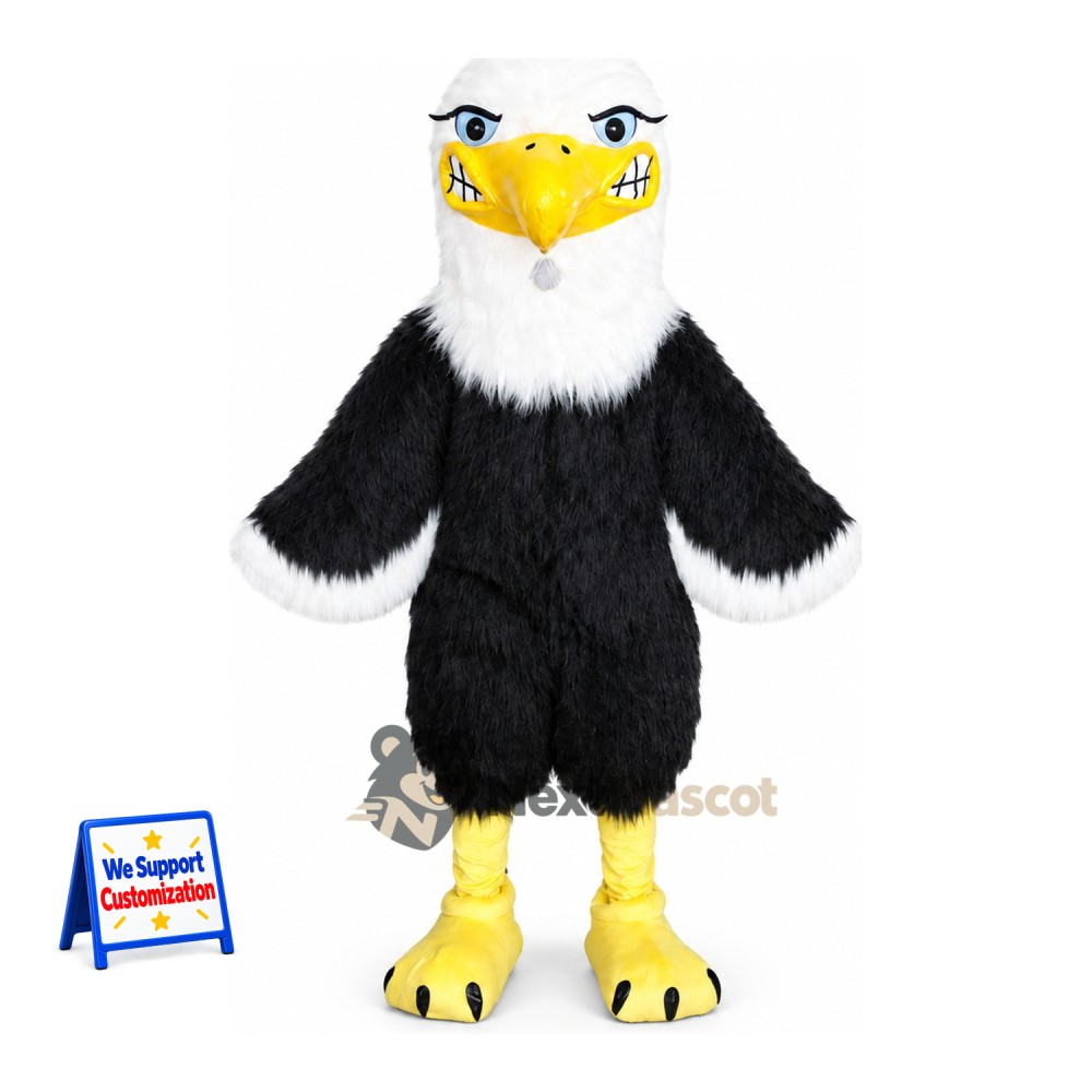 Bald Eagle Mascot Costume for Street Fairs Bald Eagle Mascot Costume for Street Fairs