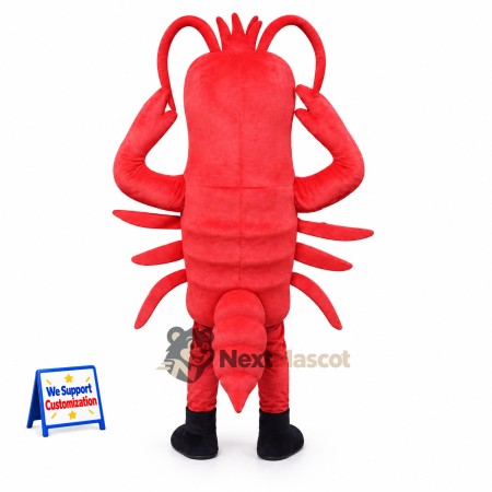 Lobster Mascot Costume - Red for Ocean Festivals