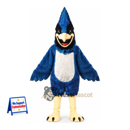 Blue Jay Mascot Costume for Parades Blue Jay Mascot Costume for Parades