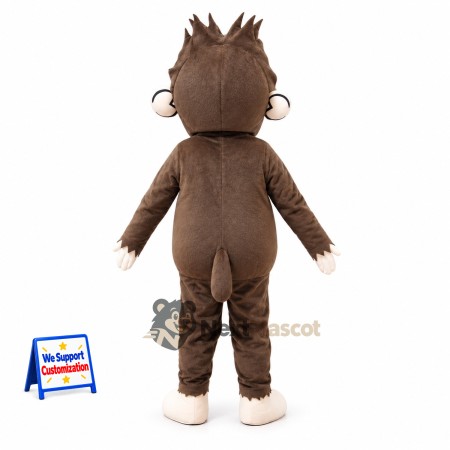 Monkey Mascot Costume - Brown for School Events Monkey Mascot Costume - Brown for School Events