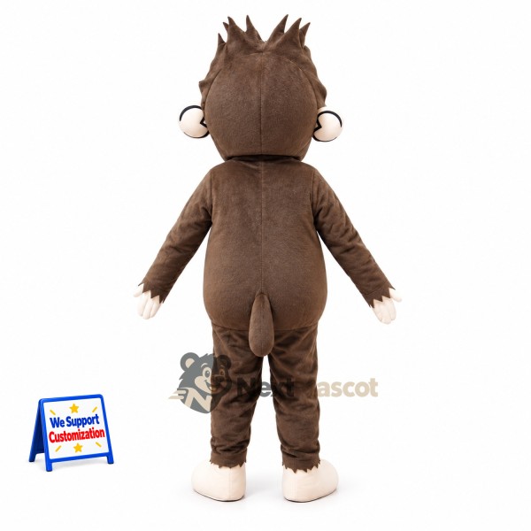 Monkey Mascot Costume - Brown for School Events