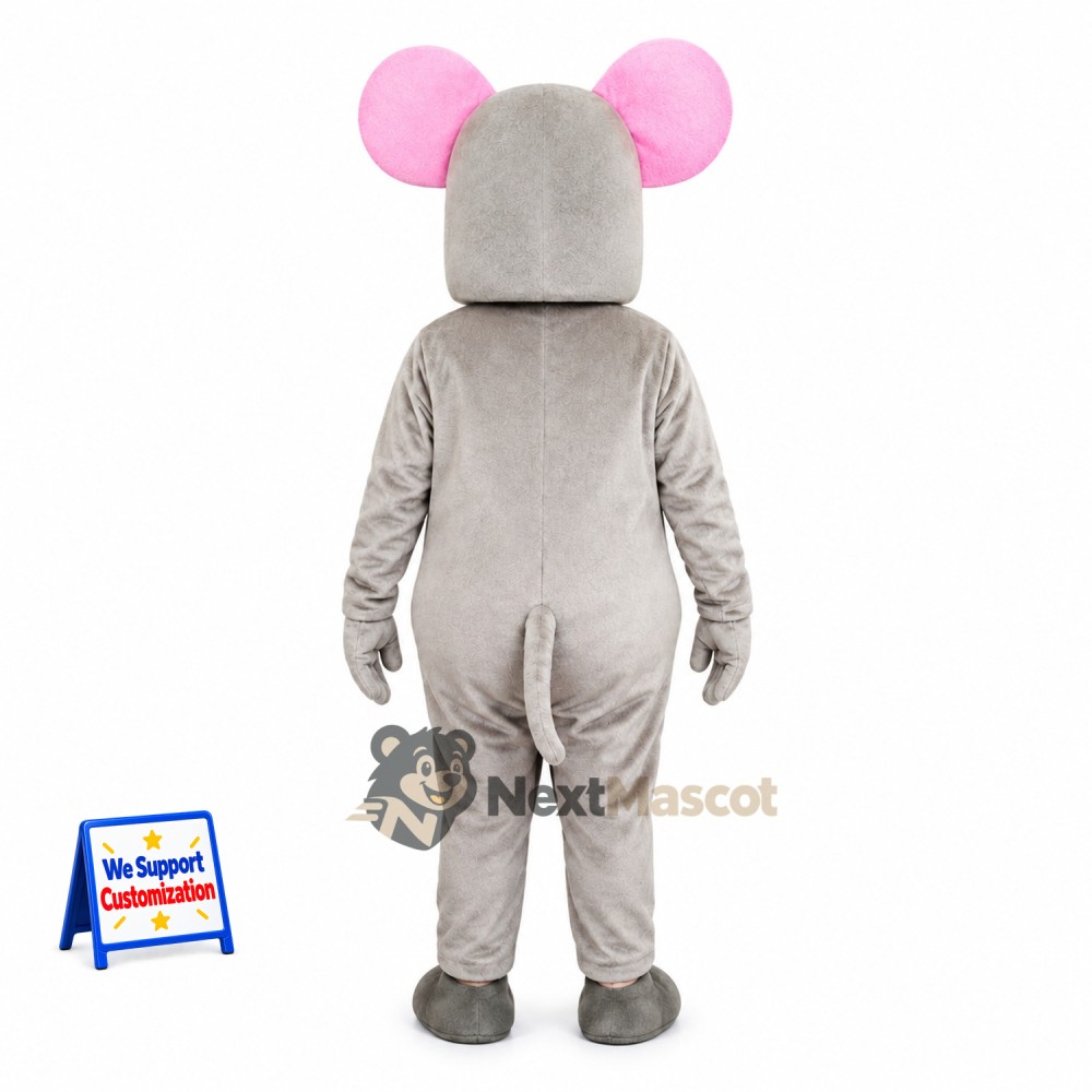 Mouse Mascot Costume - Gray for Parades Mouse Mascot Costume - Gray for Parades