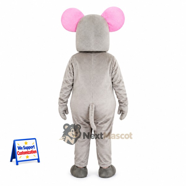 Mouse Mascot Costume - Gray for Parades Mouse Mascot Costume - Gray for Parades