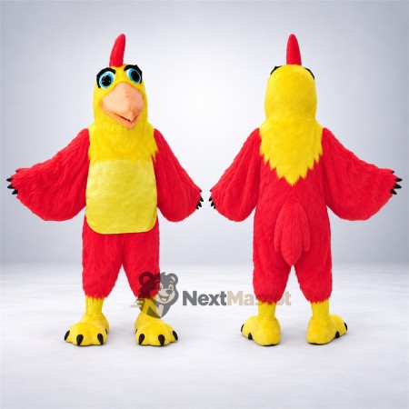 Rooster Mascot Costume - Red for Birthday Parties Rooster Mascot Costume - Red for Birthday Parties