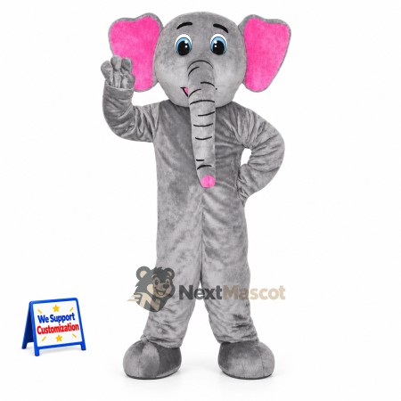 Elephant Mascot Costume - Gray for Festivals Elephant Mascot Costume - Gray for Festivals