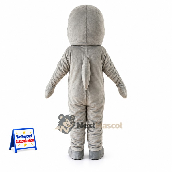 Dolphin Mascot Costume - Gray Dolphin Mascot Costume - Gray